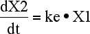 Differential equation for X2
