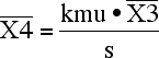 Equation for Laplace of X4