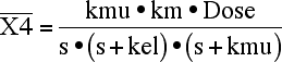 Equation for Laplace of X4