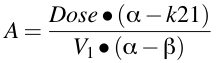 A = 