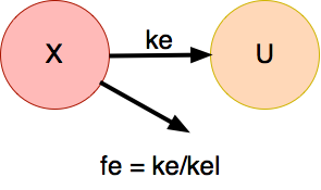 Two Compartment Model Equation